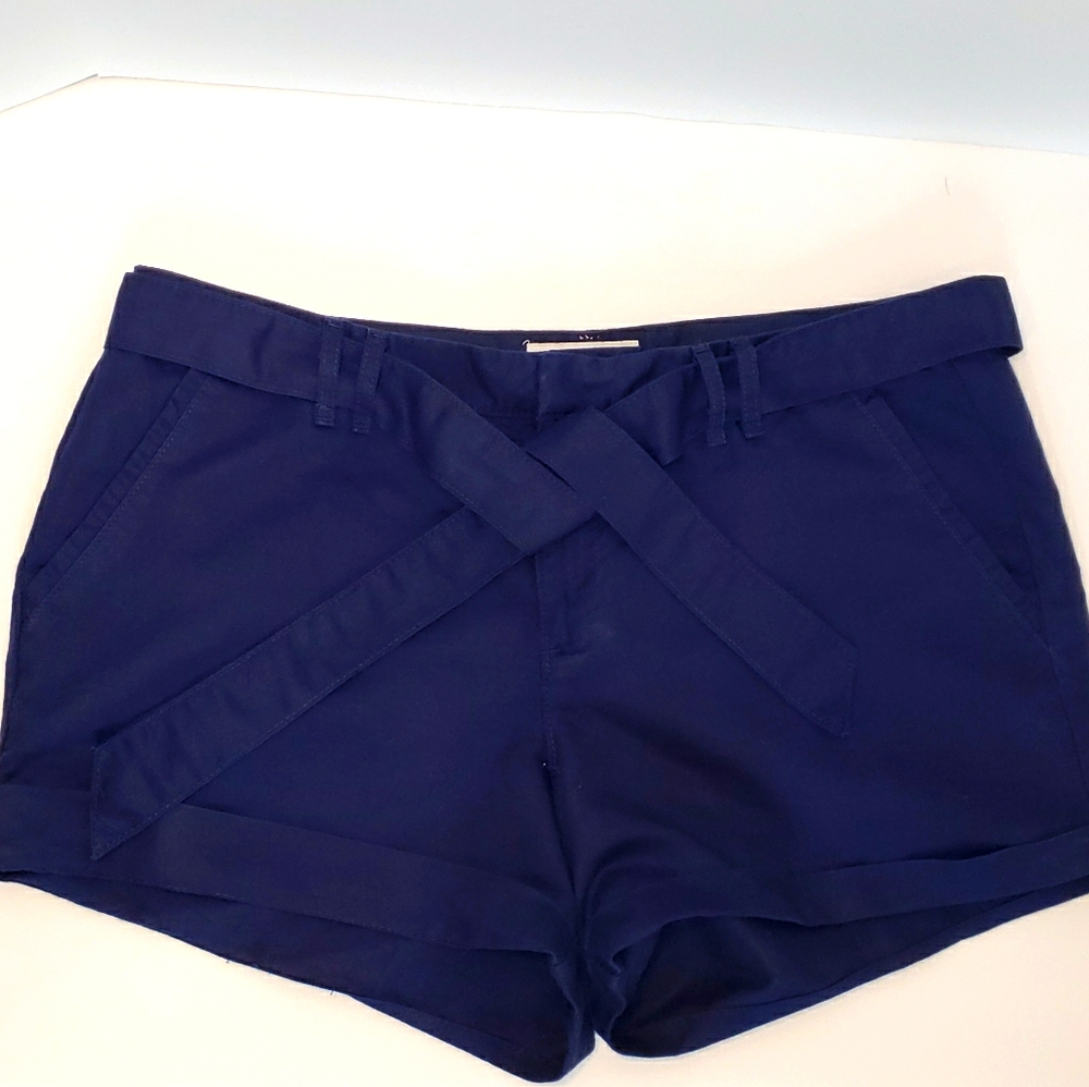 Old Navy, Navy blue tie shorts  size 12
